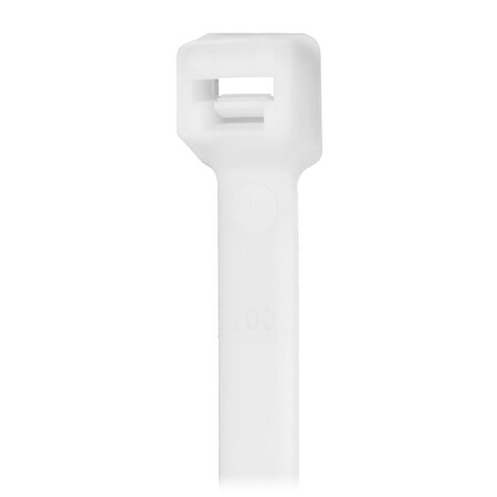 Pacer Group Cable Tie, 11 in L, 3 in Max Bundle Dia., Natural, Nylon 6/6, 50 lb Strength CT3S-100